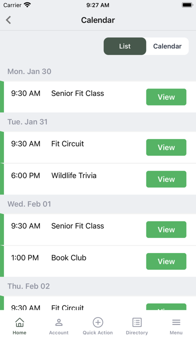 Timberlake Country Club Screenshot