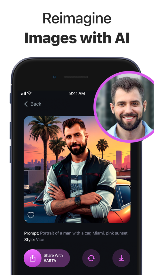 ARTA・AI Photo Generator・Al Art de AIBY (iOS Aplicaciones) — AppAgg