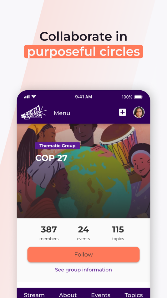 #1. Power to Voices (iOS) 由: Open Social N.V.