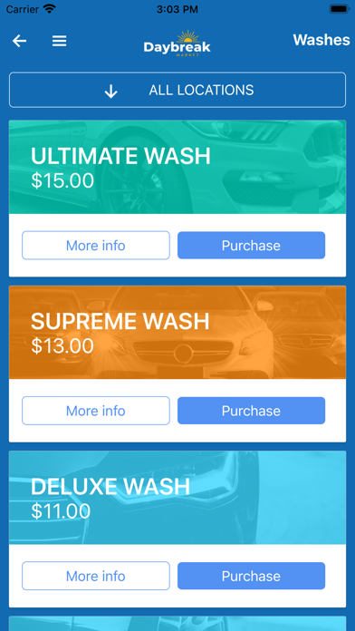 Daybreak Car Wash Screenshot