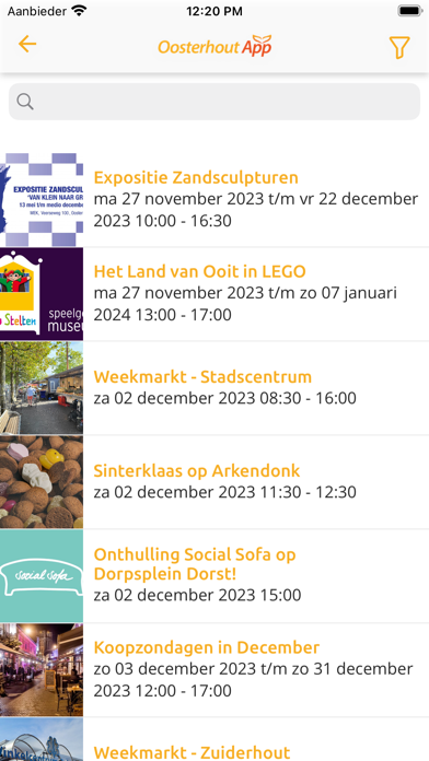 De OosterhoutApp Screenshot