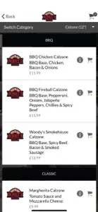 Woody's Pizzas screenshot #2 for iPhone