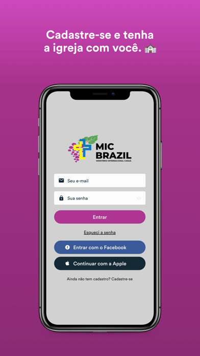 Ministério Internacional Canaã Screenshot
