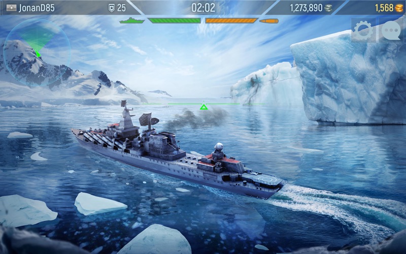 Screenshot #1 pour Naval Armada - Bataille Navale