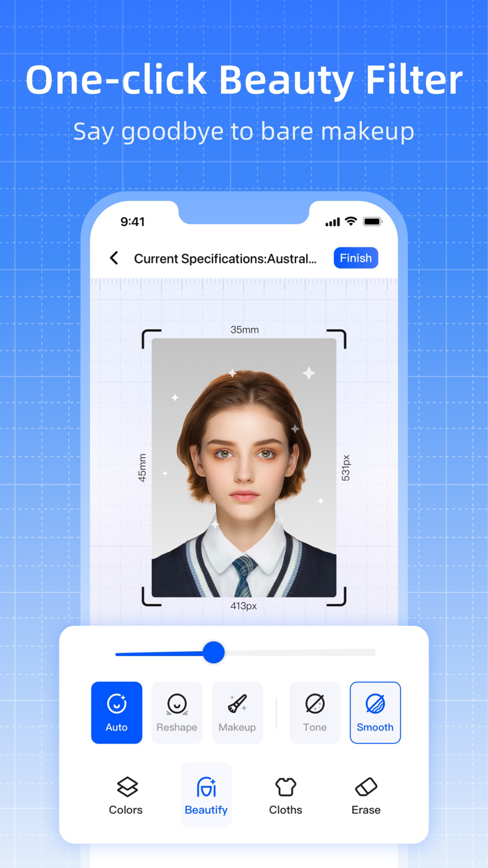 一寸证件照相机-手机智能证件照and身份证and美图换底