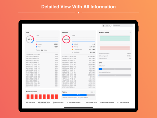 Screenshot #6 pour Remote Activity Monitor