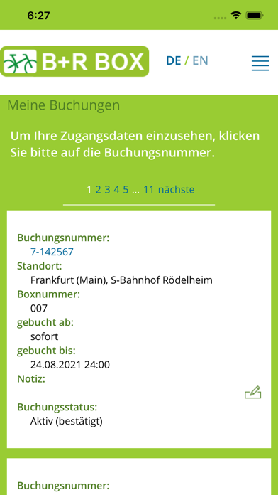BikeandRideBox 1.0 Screenshot