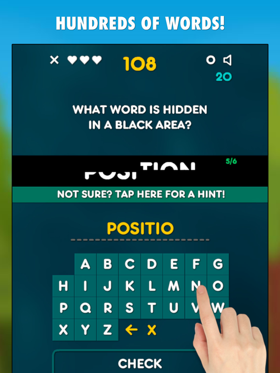 Screenshot #5 pour Hidden Word Game