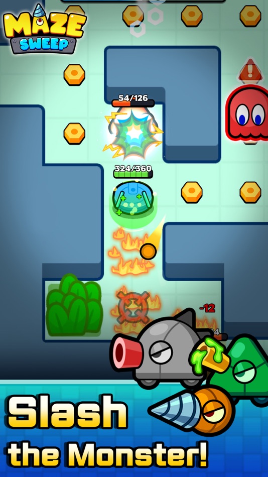 #5. Maze Sweep (iOS) 由: GOMBLE GAMES PTE. LTD.