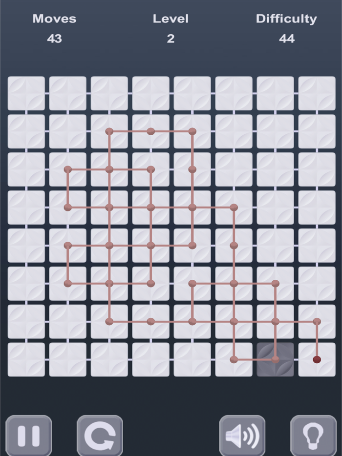 Lines Puzzle. Change color.