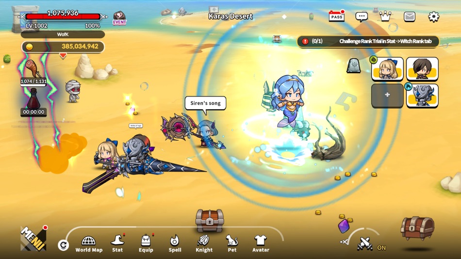 #8. The Witch's Knight (iOS) 由: DAERI SOFT