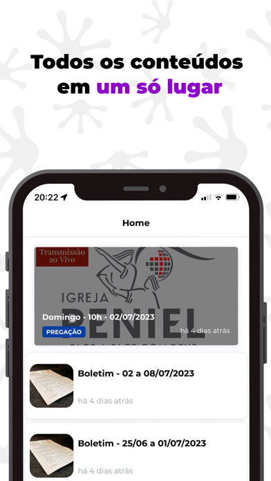 Igreja Peniel Sede Screenshot