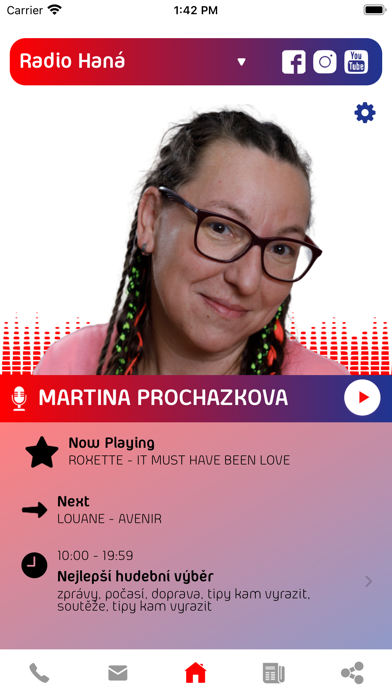 Radio Haná, SkyRock, Metropole Screenshot