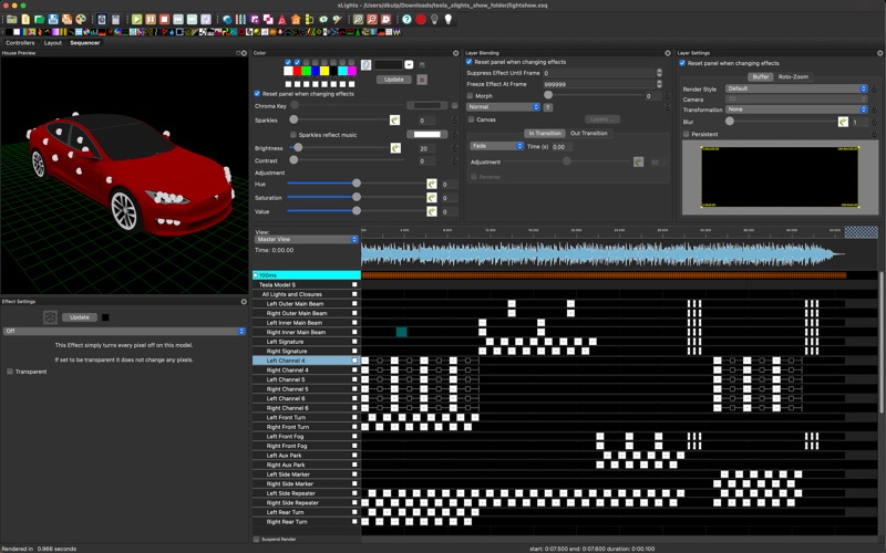 xLights app screenshot 3