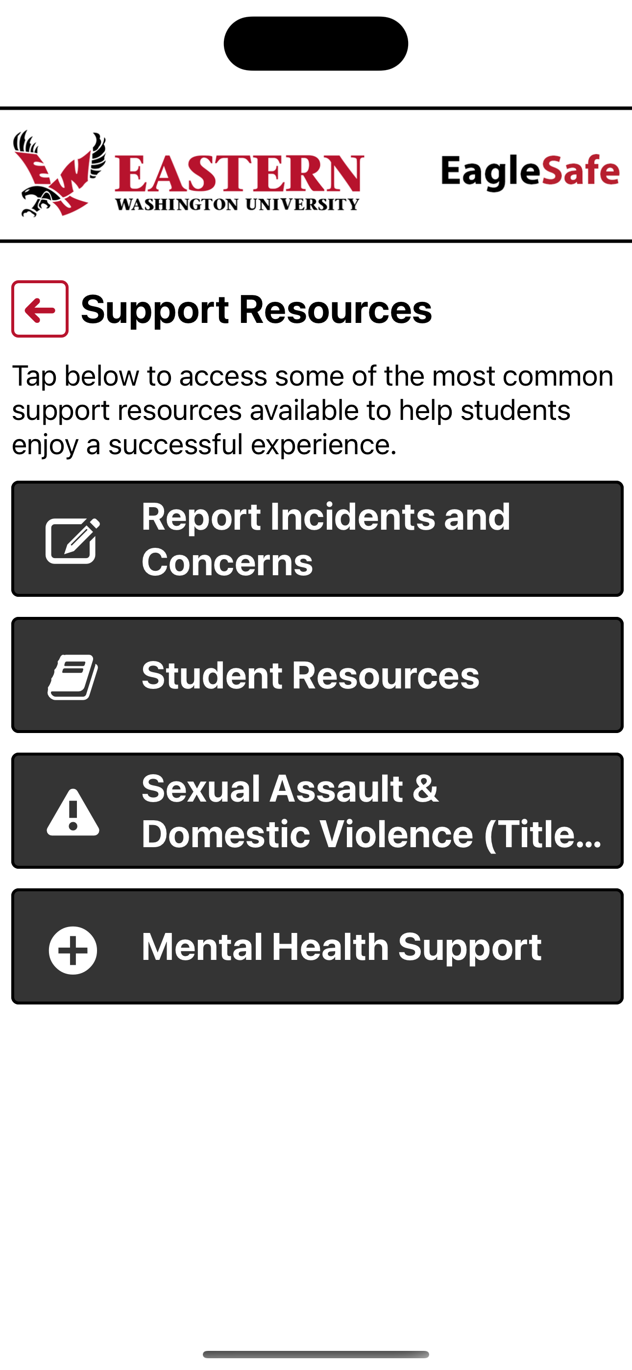 EagleSafe EWU