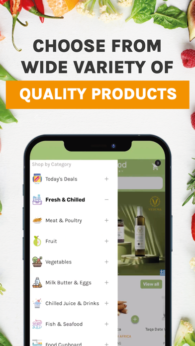 QualityFood: Grocery Delivery Screenshot