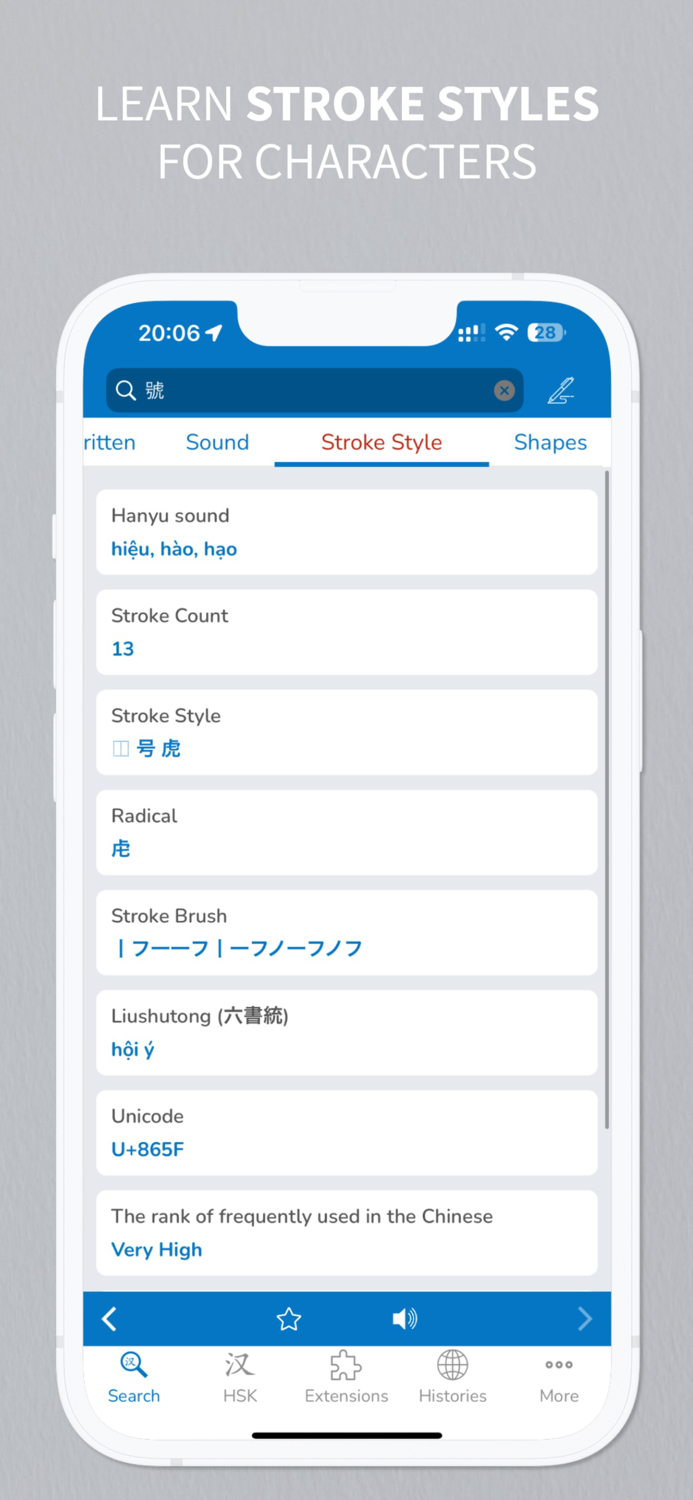 Chinese Mandarin Handwriting