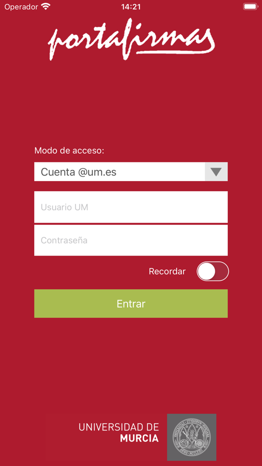 #1. Portafirmas de e-Documentos (iOS) 由: Universidad de Murcia