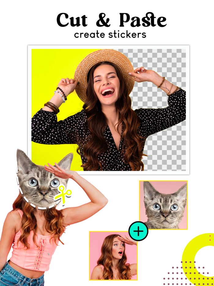 Cut paste – create stickers