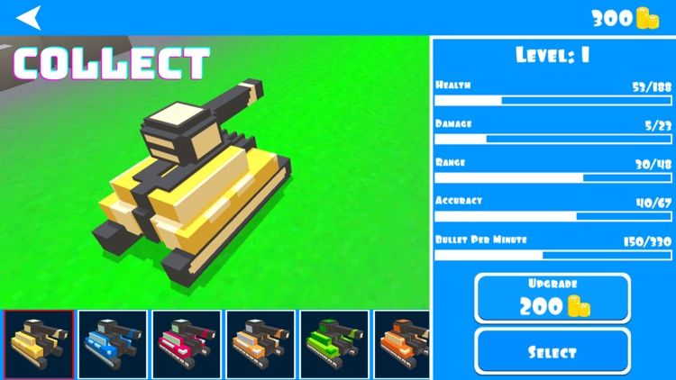 Tank World Match 3D Game