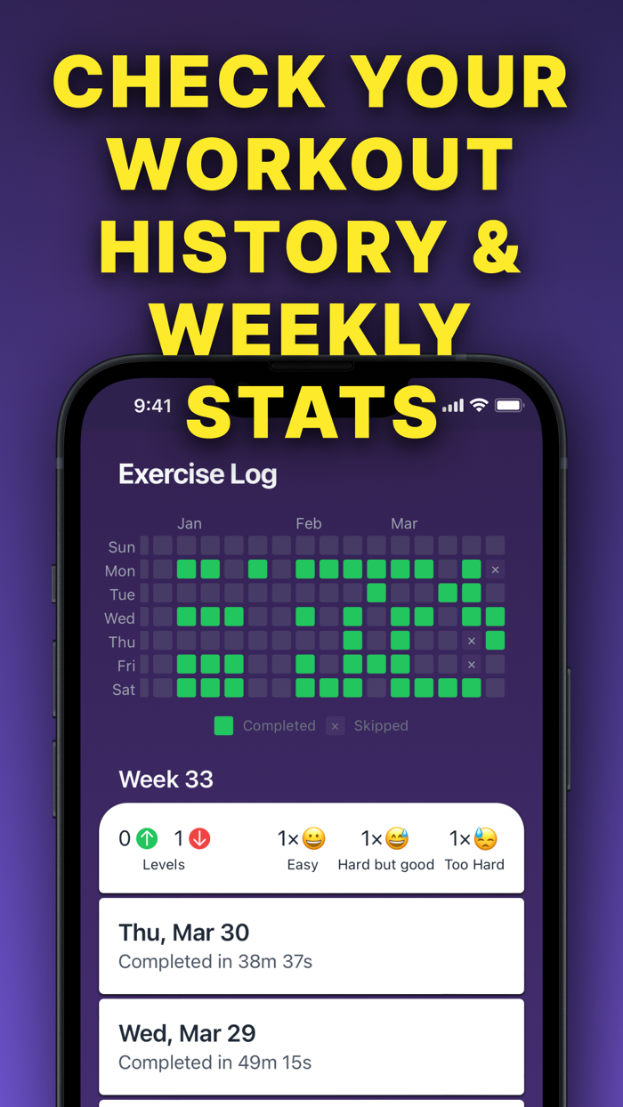 YAWPlan – workout planner