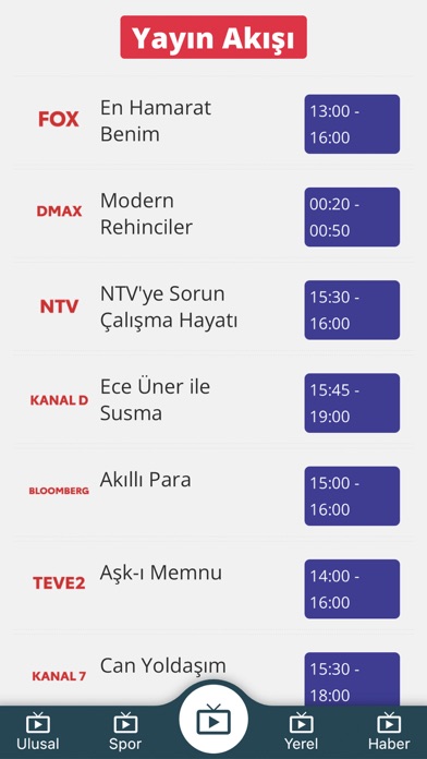 canlı tv plus - HD Screenshot
