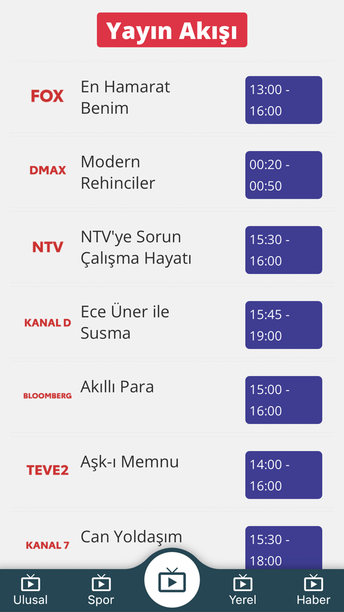 canlı tv plus - HD