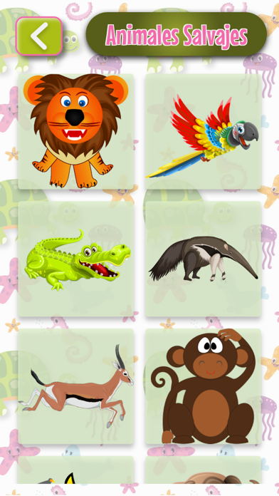Animal Names - Spanish Screenshot