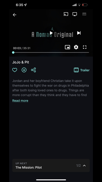NomadTV Screenshot
