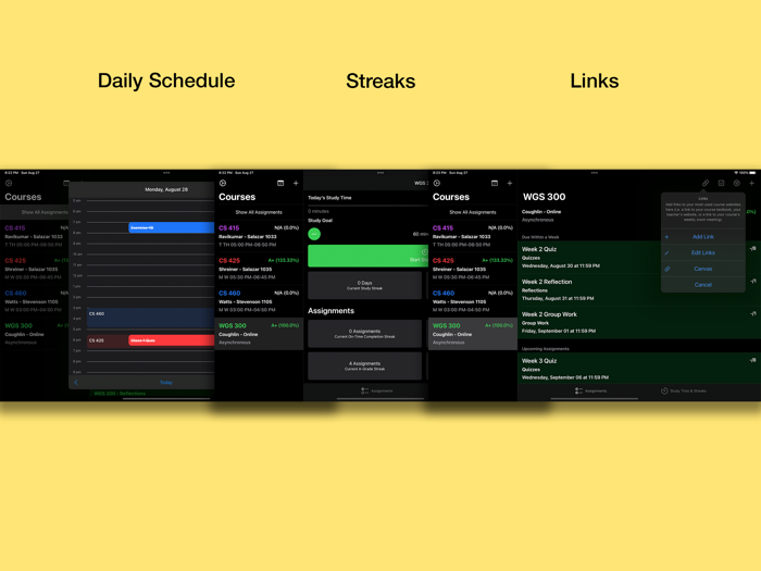 GradeAgenda Assignment Planner