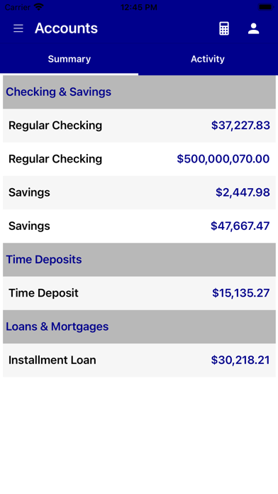 Siouxland Bank Mobile Screenshot