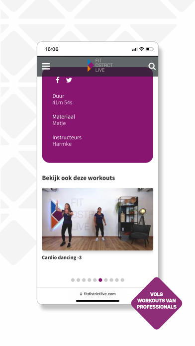 Fit District LIVE Screenshot