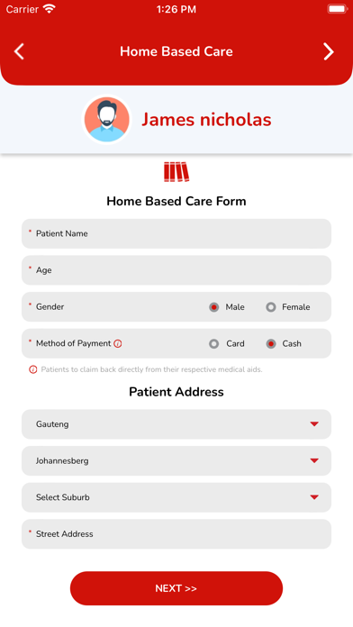 Alma e-Health Screenshot