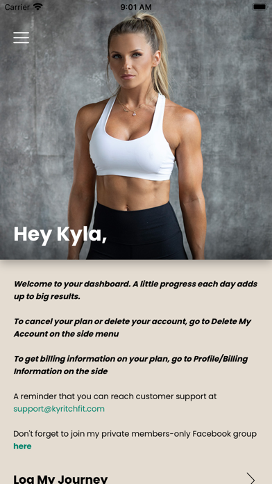 Coached By Kyla Screenshot