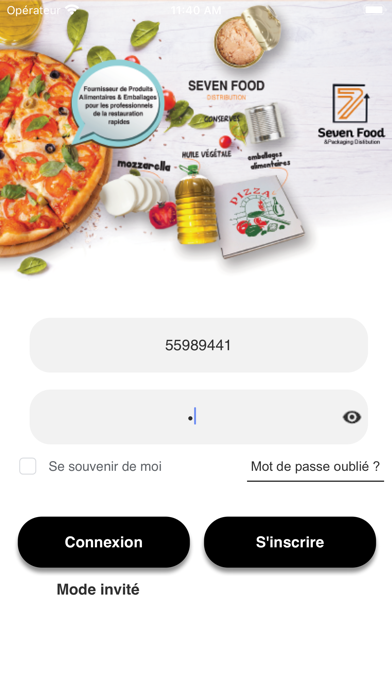 Seven food Screenshot