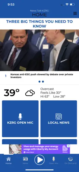 Game screenshot NewsTalk KZRG apk