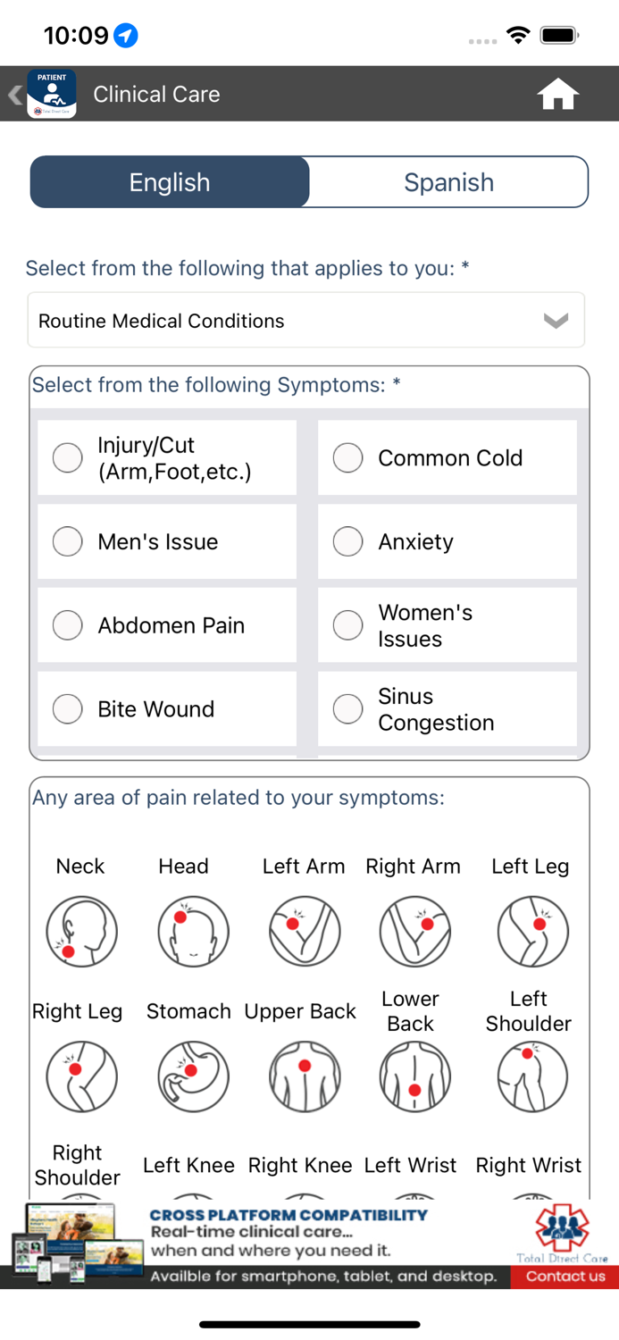 Total Direct Care Patient