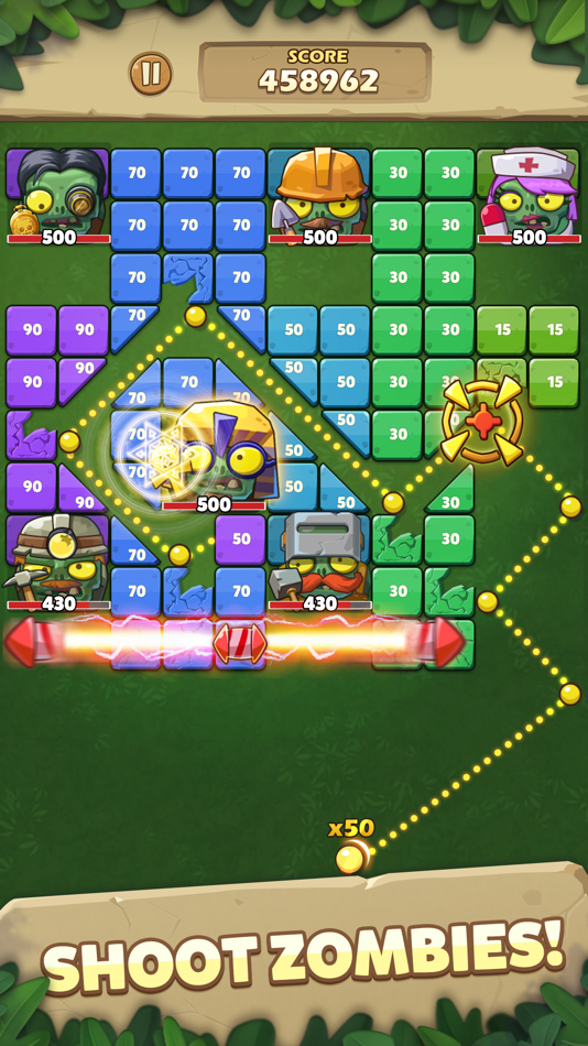 #1. Breaker Fun 2 - Zombie Games (iOS) Podle: AMAZBIT