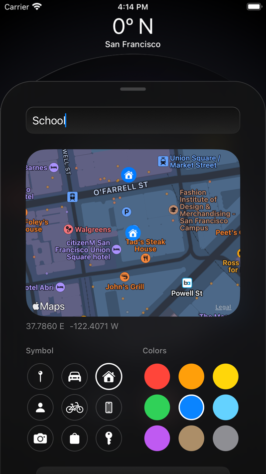 #4. Handy Compass: Digital Compass (iOS) 由: APPS BAY LIMITED