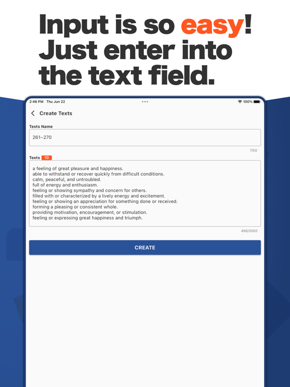 Shuffle Texts: Fast Memorize Screenshots