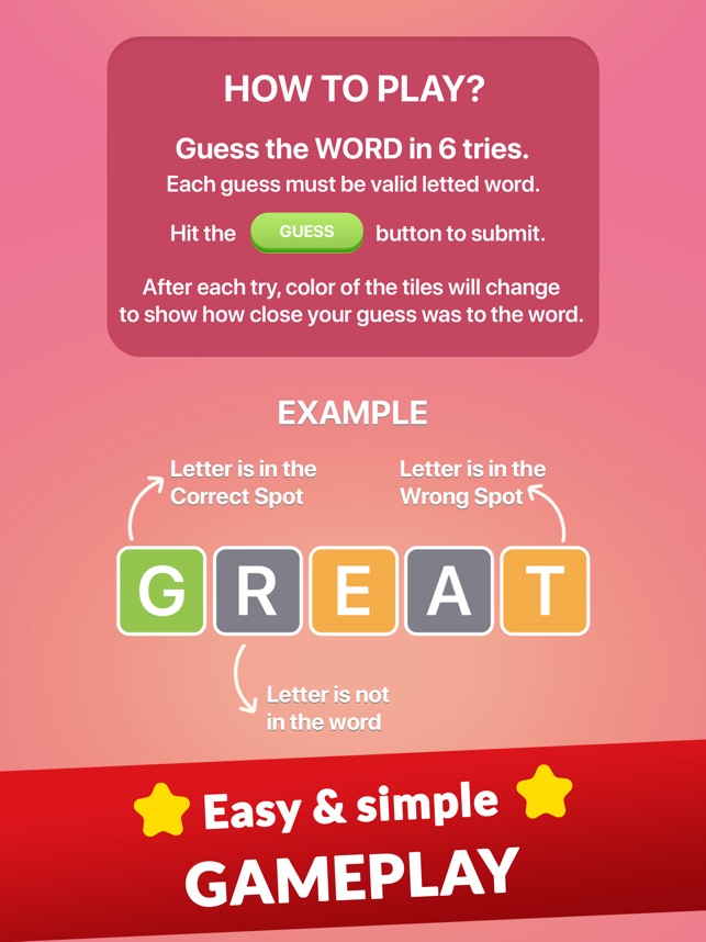 Word guess: A daily word game on the App Store