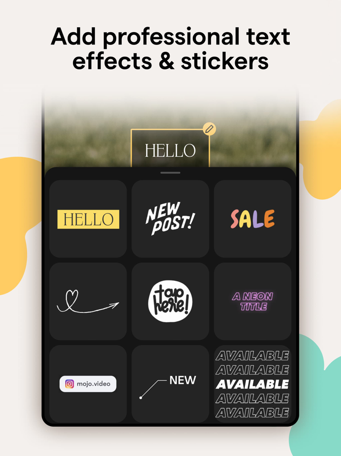 Mojo — Reels and Stories Maker