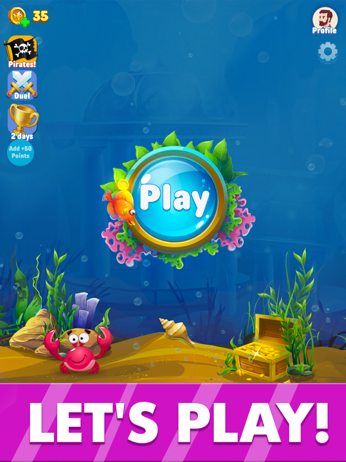 Gold for Words・Crossword game