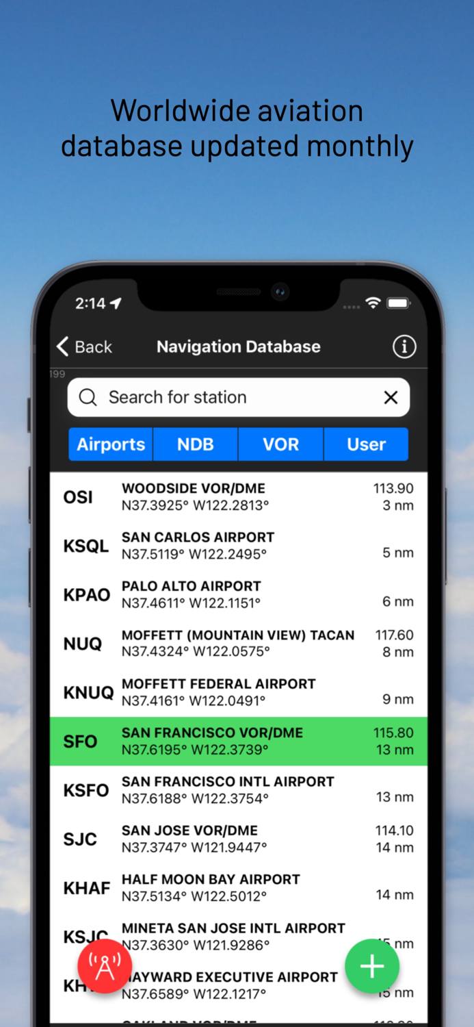 fDeck flight instruments