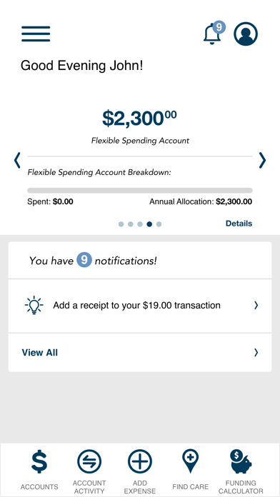 GAC myBenefits Mobile Screenshot