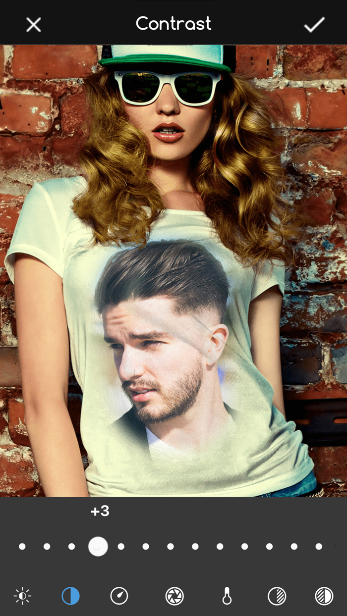 Photo on T-Shirt Design App