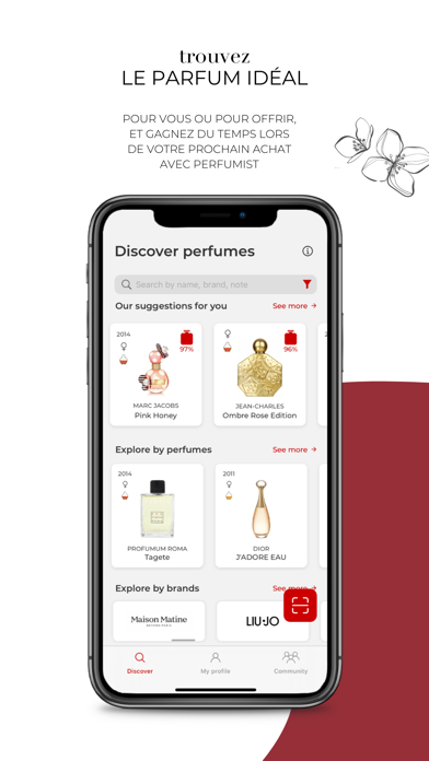 Screenshot #1 pour PERFUMIST Perfumes Advisor