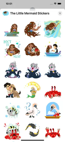 Game screenshot The Little Mermaid Stickers apk