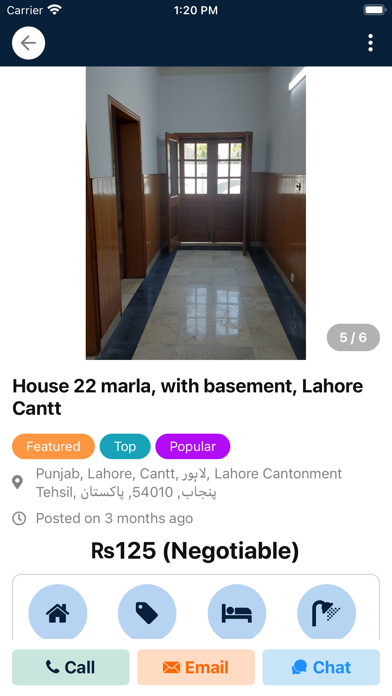 Property1 - Real Estate Portal Screenshot