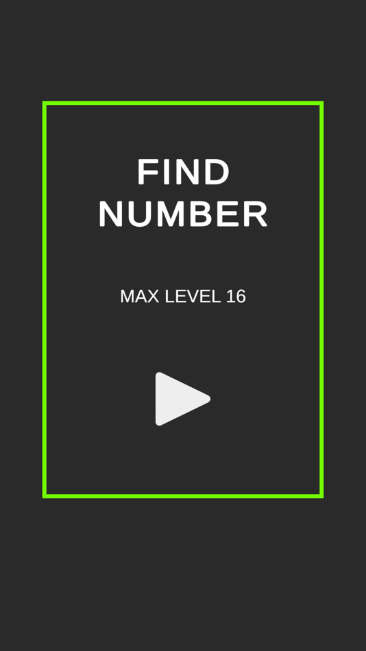 #4. Find Number! (iOS) Podle: 248Lab